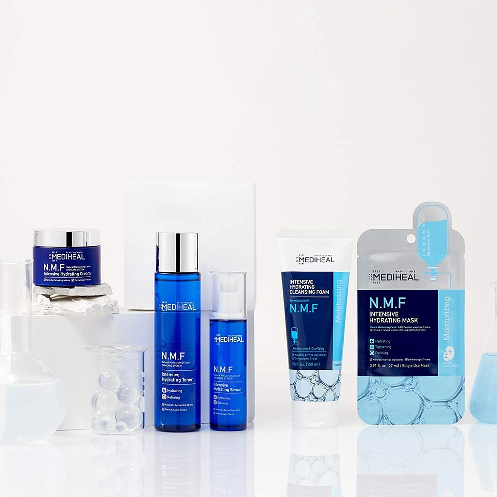 MEDIHEAL [US Exclusive Edition] - N.M.F Intensive Hydrating Serum. 1.8 fl.oz (55ml) | Treat Dull, Tired-looking, Dry-Senstive Skin, Excellent hydration, Relieve Irritation, Firmer Skin