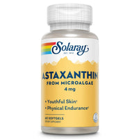 Thumbnail for SOLARAY Astaxanthin 4 mg | Antioxidant | Healthy Eye, Skin, Cardiovascular Function & Joint Support | 60 Softgels