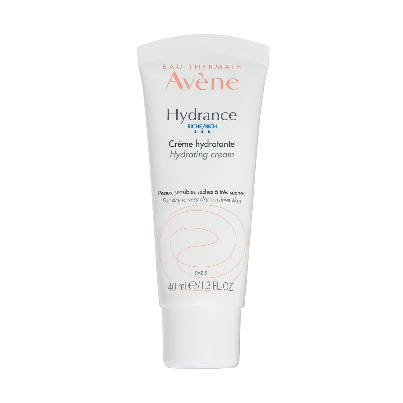 Avène Hydrance RICH Hydrating Cream, Daily Face Moisturizer, Non-Comedogenic, 1.3 Oz