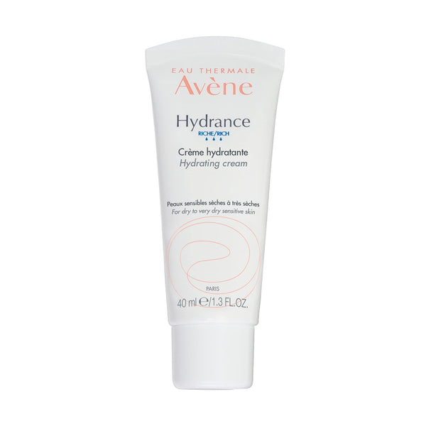 Avène Hydrance RICH Hydrating Cream, Daily Face Moisturizer, Non-Comedogenic, 1.3 Oz