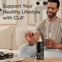 Thumbnail for Sports Research CLA - 1250mg with Active Conjugated Linoleic Acid for Men and Women | Non-GMO, Soy & Gluten Free - 95% (90 Softgels)