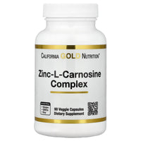 Thumbnail for California Gold Nutrition Zinc-L-Carnosine Complex, 90 Veggie Caps
