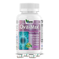 Thumbnail for America Medic & Science OVA-Max Prenatal Vitamins for Women (120 Capsules) Boosts Fertility and Ovulation | Pregnancy Aid and Female Preconception Supplements with CoQ10, Folic Acid, and Myo-Inositol