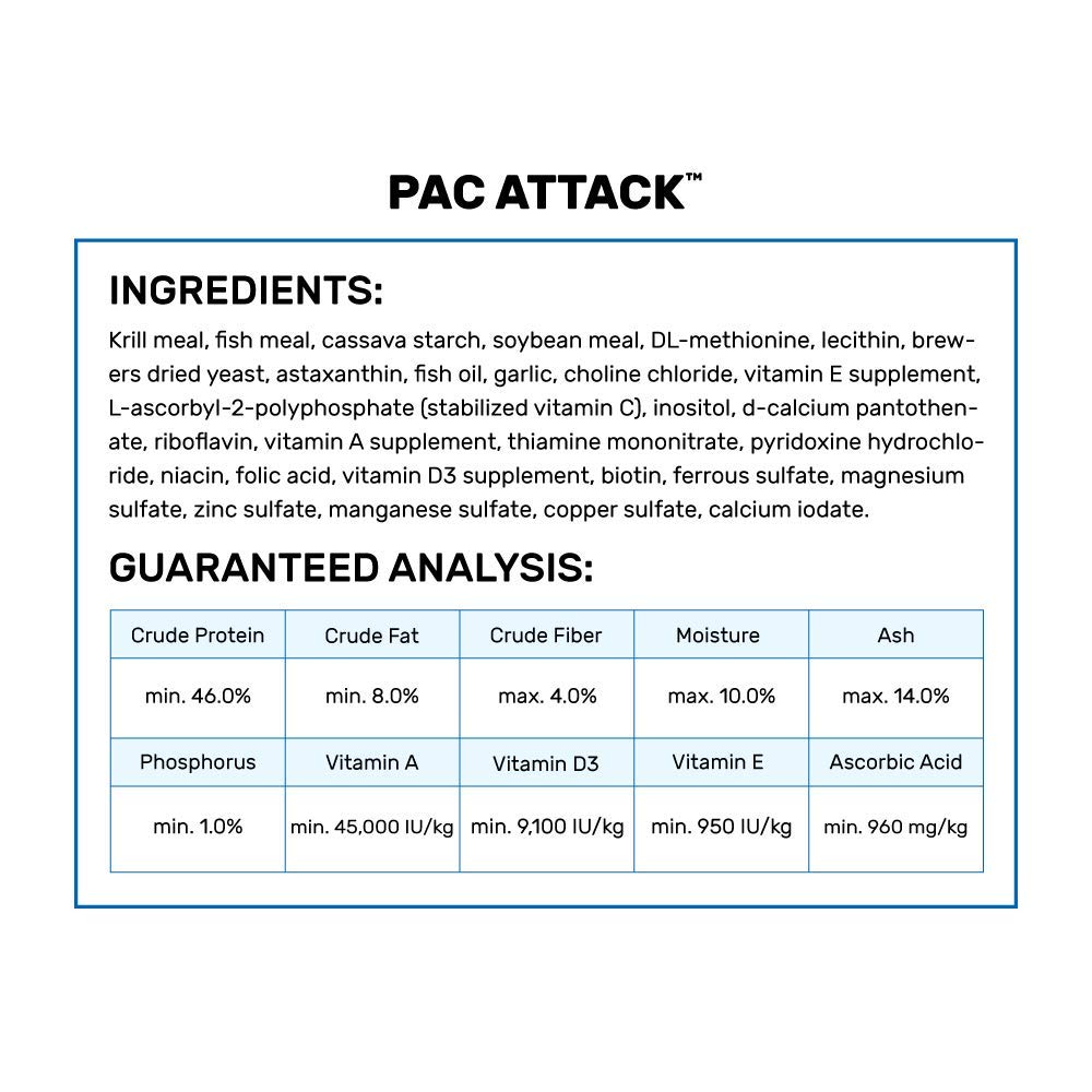 Hikari Pac Attack Food For Pacman Frogs, 1.41oz (40g)