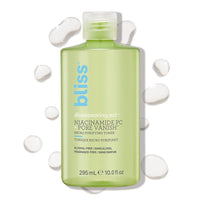 Thumbnail for Bliss Disappearing Act Niacinamide Toner - 10 Fl Oz - Pore Vanish Complex - Purifies and Minimizes Pores - Alcohol-Free Face Toner - Clean - Vegan & Cruelty Free