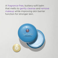 Thumbnail for TATCHA The Indigo Cleansing Balm | Gentle Moistuirizing Cleanser, Fragrance-Free, Buttery-Soft Balm that Melts to Gently Cleanse & Remove Makeup | 1.9 oz