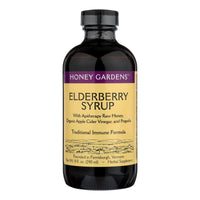 Thumbnail for Traditional Formula Elderberry & Honey Immune Syrup Honey Gardens 8 oz Liquid