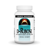 Thumbnail for Source Naturals D-Ribose for Workout, Energy, and Recovery* - 90 Tablets