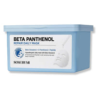 Thumbnail for SOME BY MI Beta-Panthenol Repair Daily Mask - 30 Sheets, 11.8Oz - Daily Vegan Korean Face Sheet Mask for Skin Barrier Recovery - Hydrating and Moisturizing Skin Care with Panthenol - Korean Skin Care