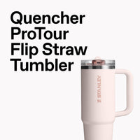 Thumbnail for STANLEY Quencher ProTour Flip Straw Tumbler with Leakproof Lid 40 oz | Built-In Straw and Handle | Cup Holder Compatible for Travel | Insulated Stainless Steel Cup | BPA-Free | Cream