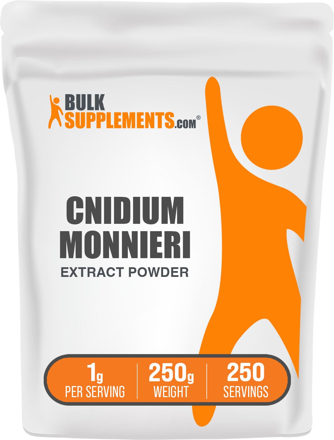 BulkSupplements.com Cnidium Fruit Extract Powder - Cnidium Monnieri Extract, Vasodilator Supplement - Gluten Free, 1g per Serving, 250g (8.8 oz) (Pack of 1)