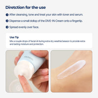 Thumbnail for Torriden DIVE IN Cream 80ml (2.71 fl. oz.) | Facial Moisturizer for Sensitive, Oily Skin | Lightweight and Moistrul Creamy Texture | Hyaluronic Acid Cream, Allantoin