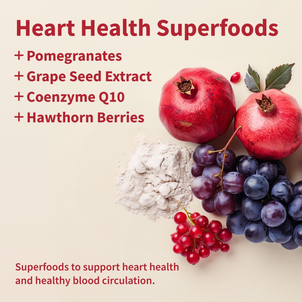 Snap Supplements Heart Health Bundle: CoQ10, Organic Beet Root, Hawthorn Berry, Turmeric & Odorless Garlic Capsules + Sugar-Free Gummies, 90 Caps & 60 Gummies (Packaging May Vary)