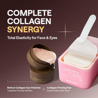 Thumbnail for Mediheal Retinol Collagen Under Eye Patches - Korean Hydrogel Eye Pads (60 patches) with 95% Retinol & Collagen. Nourishing & Non Irritating Eye Gel Mask. Sealing Cap & Spatula Included.