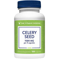 Thumbnail for The Vitamin Shoppe Celery Seed 1,500MG, Herbal Support That (100 Capsules)