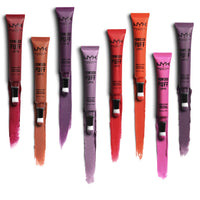Thumbnail for NYX PROFESSIONAL MAKEUP Powder Puff Lippie Lip Cream, Liquid Lipstick - Group Love (True Red)