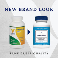 Thumbnail for The Vitamin Shoppe Vitamin E 1,000IU - Antioxidant Support for Skin Health & Immune Function, Daily Vitamin (120 Softgels)