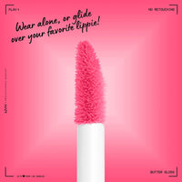 Thumbnail for NYX PROFESSIONAL MAKEUP Butter Gloss, Non-Sticky Lip Gloss - Peaches & Cream (Pink Coral)