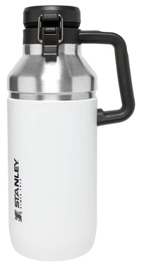 Thumbnail for Stanley GO Growler 64 oz | Keeps Beer Cold or Coffee Hot | Leakproof Steel Lined Lid and Easy to Carry Handle | Insulated Stainless Steel Beverage Container | BPA-Free | Polar