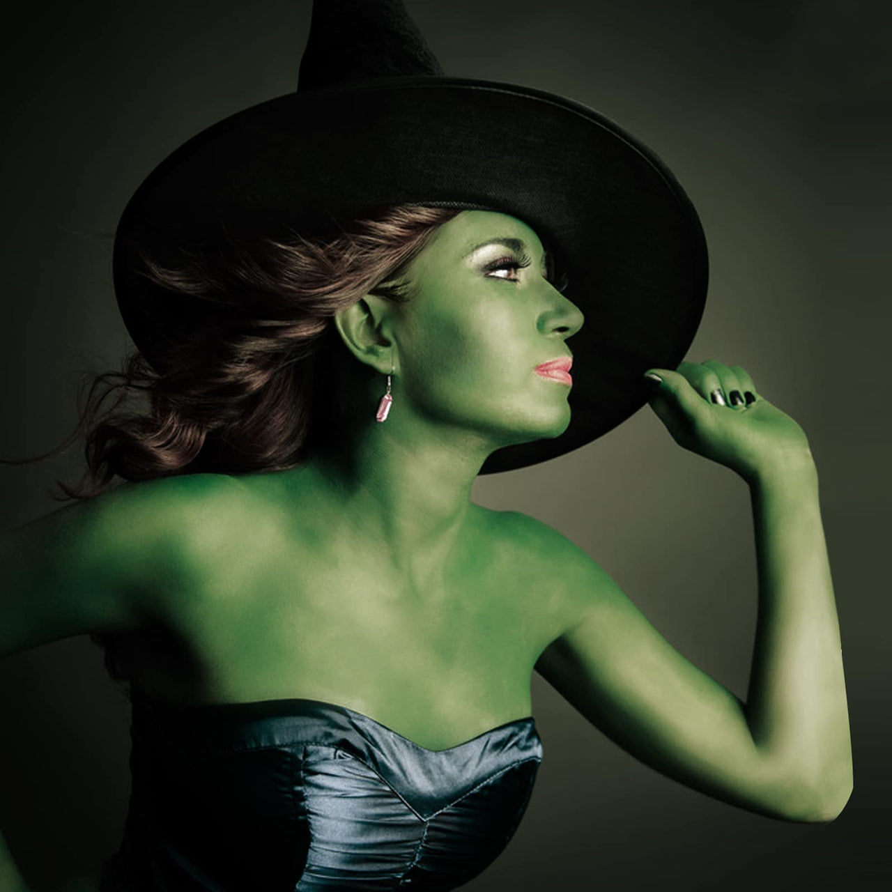 MEICOLY Light Green Face Body PaintGreen Face Paint for St Patricks Day Accessories, Halloween Witch Makeup Elphaba Costume,Hunting Hulk Camo Face Paint for Adults Kids