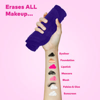 Thumbnail for The Original MakeUp Eraser, Erase All Makeup With Just Water, Including Waterproof Mascara, Eyeliner, Foundation, Lipstick, and More (Queen Purple)