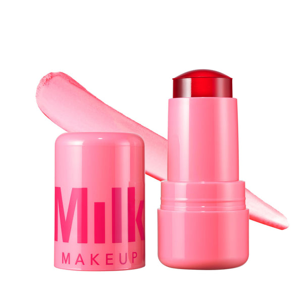 Milk Makeup Cooling Water Jelly Tint â€“ Sheer Lip + Cheek Stain with Vegan Collagen, Seawater + Aloe â€“ Hydrating, Long-Lasting, Buildable Lip Tint + Blush â€“ Chill, 0.17 oz