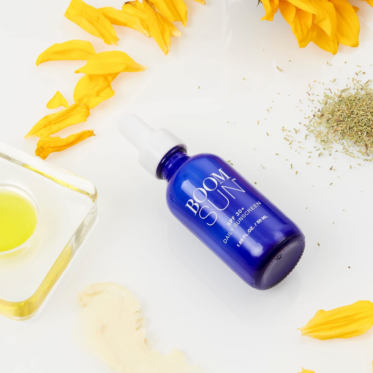 BOOM! Sun by Cindy Joseph - SPF 30 Broad Spectrum Sunscreen for Women Designed for Mature Skin - Sunburn, UVA/B Rays & Blue Light Protection