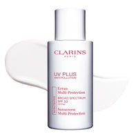Thumbnail for Clarins UV Plus Anti Pollution Sunscreen for Face | Broad Spectrum SPF 50 | Oil Free, No White Cast | UVA/UVB and Pollution Protection | Protective Antioxidants | All Skin Types