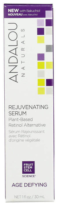Thumbnail for Andalou Naturals Rejuvenating Serum with Plant Based Retinol, 1 Oz
