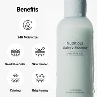 Thumbnail for NEAF NEAF Nutritious Watery Essence, All-in-one Power Plant-Protein Toner for Soothing and Hydrating, Gentle Exfoliation, CICA Calming, Niacinamide, Korean Skincare, Glass Skin (180ml / 6.08 fl.oz.)