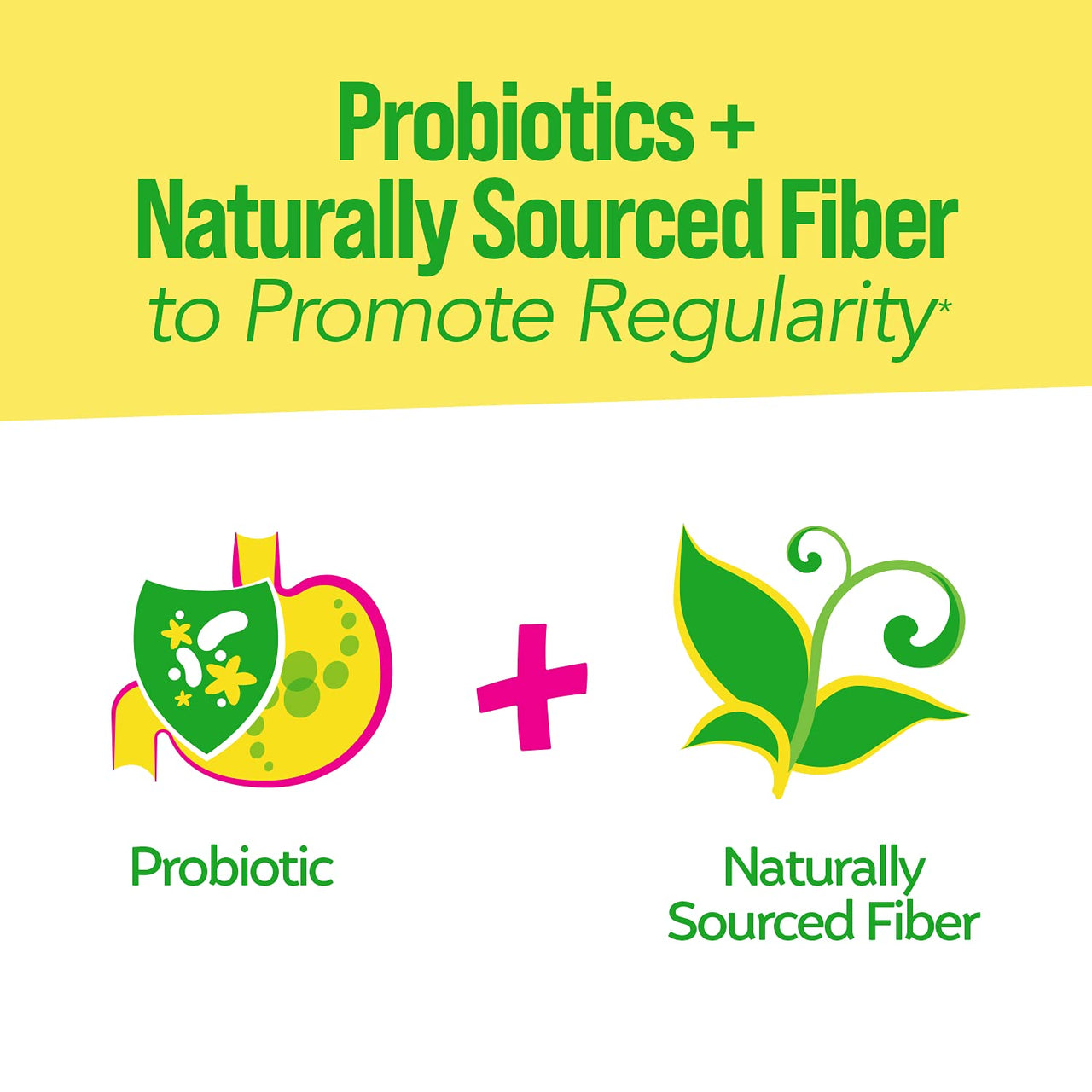 Culturelle Kids Probiotic + Fiber Packets (Ages 3+) - 24 Count - Digestive Health & Immune Support - Helps Restore Regularity (Packaging may vary)