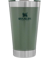 Thumbnail for Stanley Stay-Chill Beer Pint 16 oz | Wide Mouth Lid | Built-In Bottle Opener | Beer Tumbler Cup | Insulated Stainless Steel Pint Glass | BPA-Free | Hammertone Green