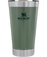 Thumbnail for STANLEY Stay-Chill Beer Pint 16 oz | Wide Mouth Lid | Built-In Bottle Opener | Beer Tumbler Cup | Insulated Stainless Steel Pint Glass | BPA-Free | Hammertone Green