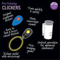 Thumbnail for StarMark Black and Yellow Training Clicker with Yellow Wristband