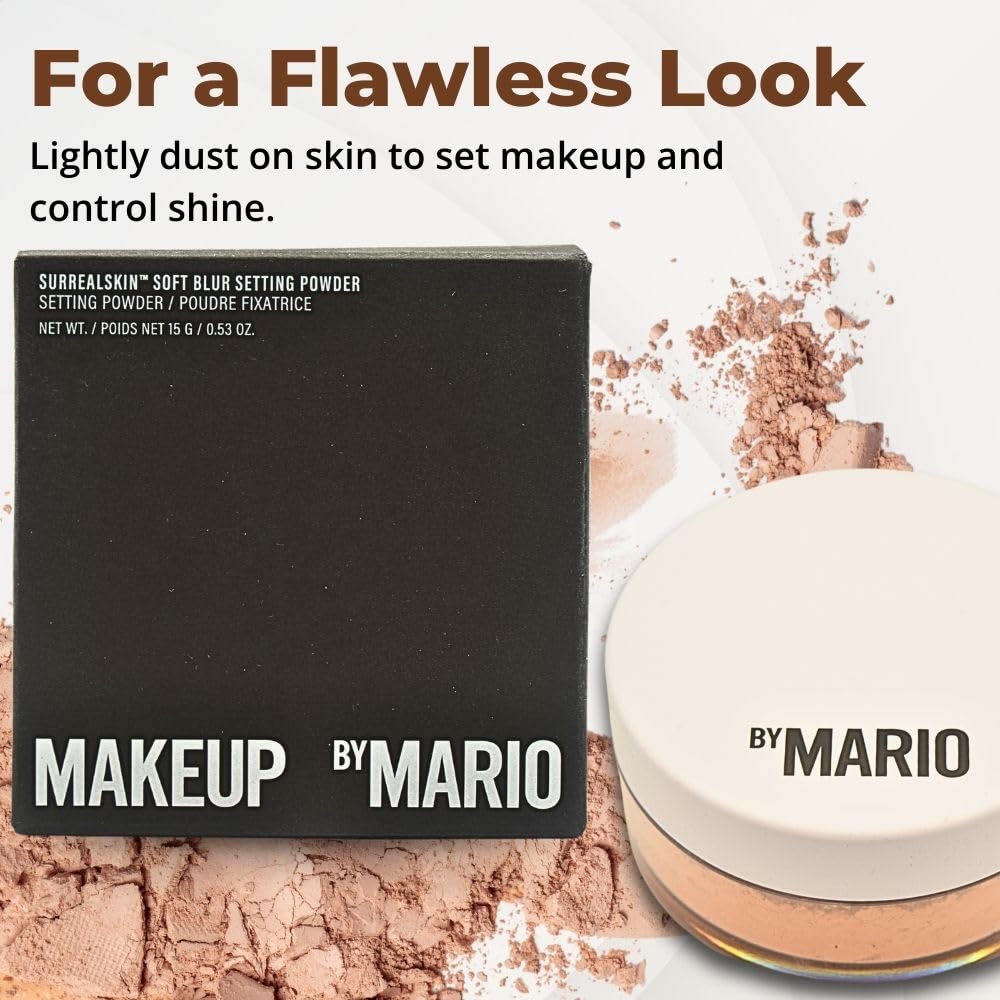 Makeup By Mario SurrealSkin Soft Blur Setting Powder - 4 Warm Honey