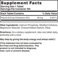 Thumbnail for Nature's Blend Vitamin B-6 50mg