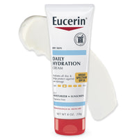 Thumbnail for Eucerin Daily Hydration Broad Spectrum SPF 30 Sunscreen Body Cream for Dry Skin, Fragrance Free Sunscreen Moisturizer, 8 Oz Tube