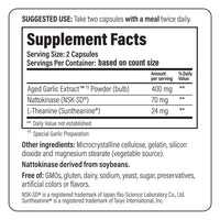 Thumbnail for Kyolic Aged Garlic Extract Formula 109, Blood Pressure Health, 80 Capsules
