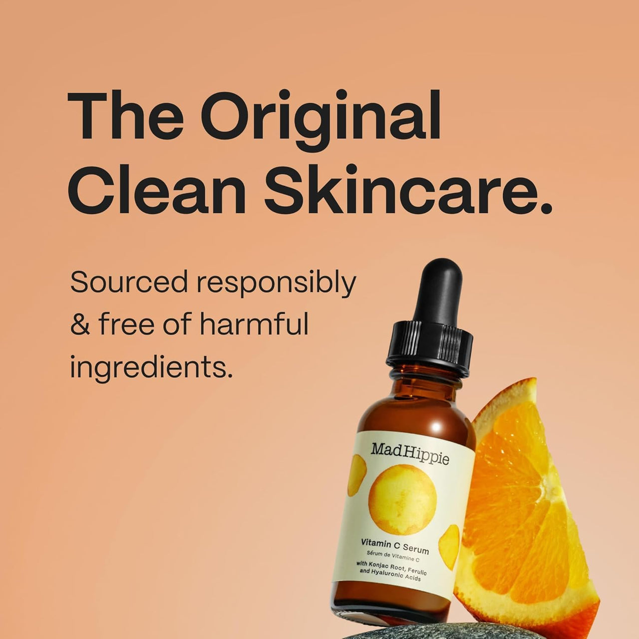 Mad Hippie Vitamin C Serum – Brightening Serum with Hyaluronic Acid, Ferulic Acid, Vitamin E