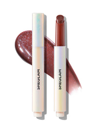 Thumbnail for SHEGLAM Pout-Perfect Moisturizing Solid Lip Gloss Shimmer Lip Plumper - Sepia Kiss