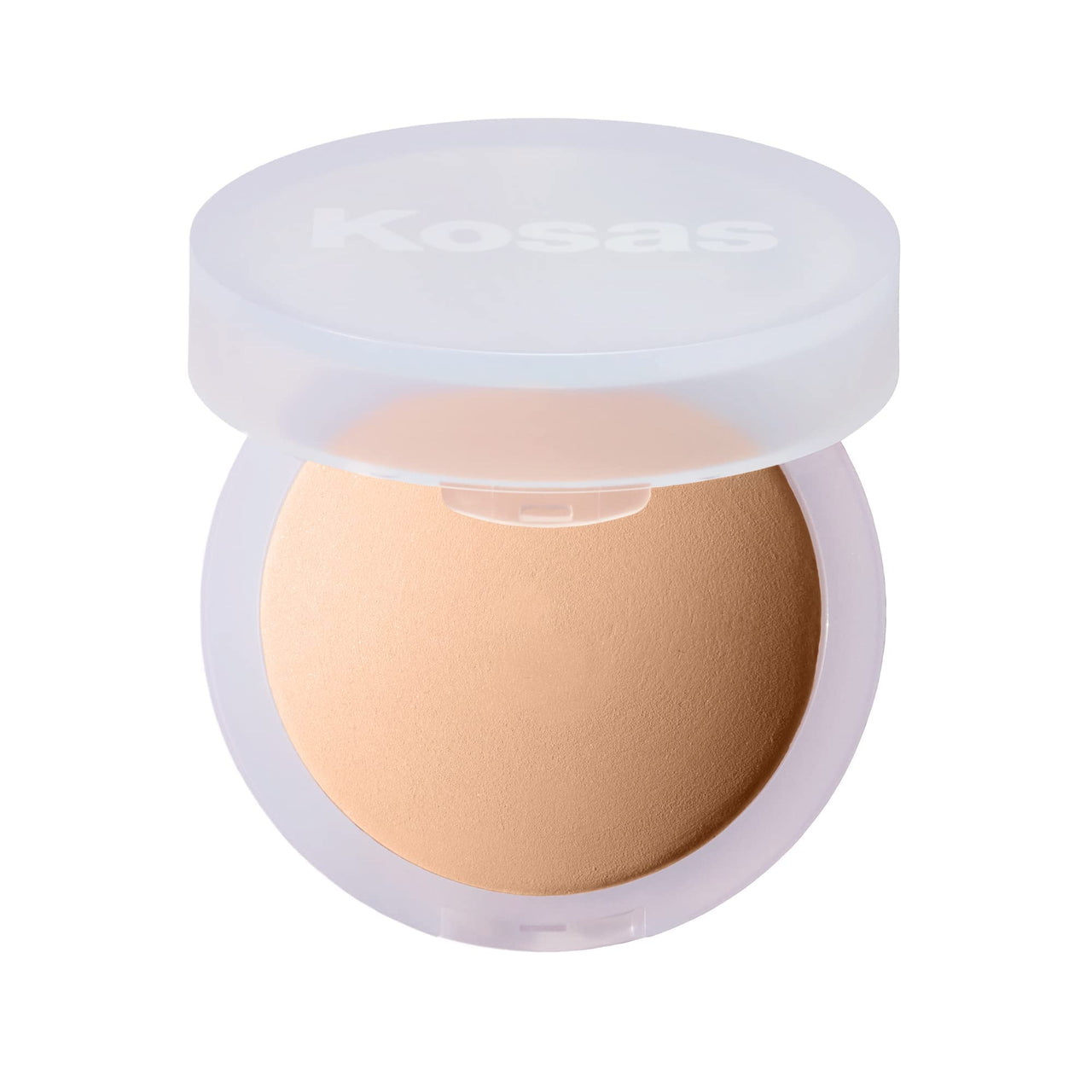 Kosas Cloud Set Face Setting Powder - Smoothing Shine Control, Soft, Sheer Translucent Makeup Finish, Portable & Long-Lasting Loose Pressed Baking Powder - Comfy (Sheer Medium)