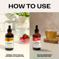 Thumbnail for Vimergy Day-Night Immunity Kit* – 2-Part Liquid Supplement Kit with PropolisPure® & Total Immune Blend* – Fast-Absorbing, 2 x 115ml – 2 x 57 Servings – Support Immune and Respiratory Defense Systems
