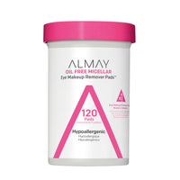 Thumbnail for Almay Makeup Remover Pads, Micellar Gentle, Hypoallergenic, Fragrance-Free, Dermatologist & Ophthalmologist Tested (Packaging May Vary), 120 count