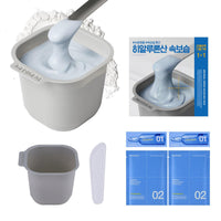 Thumbnail for Mediheal Derma Modeling Pack (Hyaluronate)*2 - Deep Hydrating For Moist Skin - Easy DIY Home Spa Kits, Hydrating Icy Jelly Mask For Skin Refreshment
