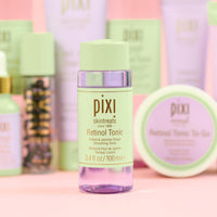 Thumbnail for Pixi Retinol Tonic to-Go, Smoothing & Firming Toning, Enhanced with Peptides to Boost Collagen Production, Alcohol-Free Daily Rejuvenating Toner On The Go, 60 Pads