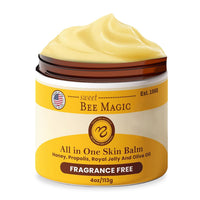 Thumbnail for Sweet Bee Magic Organic Honey Bee Balm for Face, Skin & Body - All in One Honey Balm - Beeswax Body Moisturizer - All Natural Aid - 1 jar (4oz)