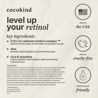 Thumbnail for Cocokind Advanced Retinol Gel 0.5%, Improve the Appearance of Fine Lines and Uneven Texture without Irritation, Aloe and Cica to Prevent Dryness, 1 fl oz