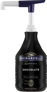 Thumbnail for Ghirardelli Black Label Chocolate Sauce 87.3oz - Single Bottle