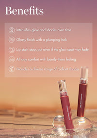Thumbnail for rom&nd GLASTING WATER TINT 14 Mauve Moon | Long-Lasting Hydrating Lip Stain | Non-Sticky Glossy Finish for Cool Tones | K-Beauty Liquid Lipstick