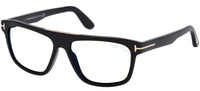 Thumbnail for Sunglasses Tom Ford FT 0628 Cecilio- 02 001 shiny black, Shiny Black/ Blue Block Lenses, 57/15/145